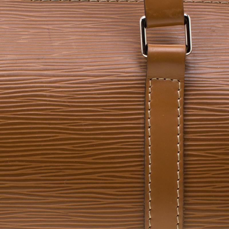Louis Vuitton Canelle Epi Leather Soufflot Bag 3