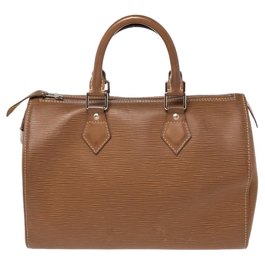 Louis Vuitton Canelle Epi Leather Speedy 25 Bag