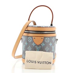Louis Vuitton Cannes Handbag Damier Monogram LV Pop Canvas
