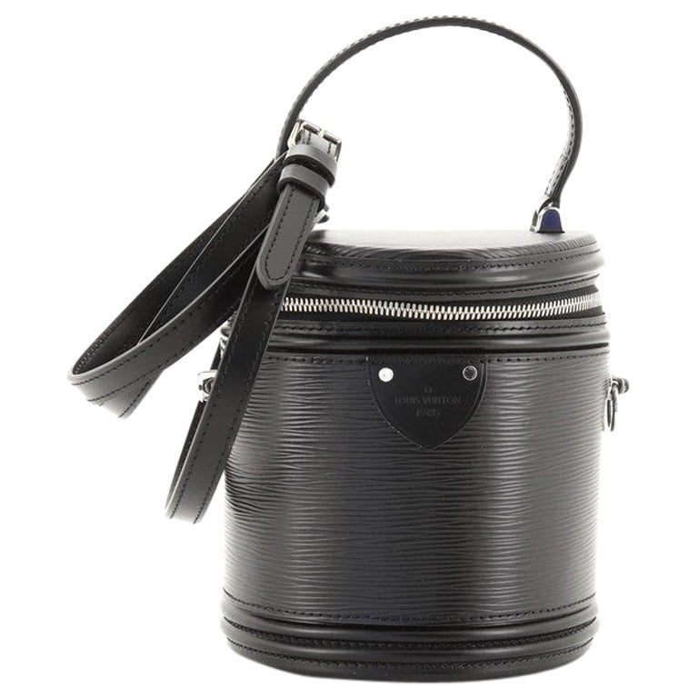 Louis Vuitton Black Epi Cannes Cosmetic Bag M48032 - YI00055
