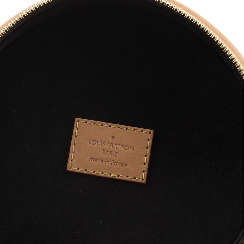 Brown Louis Vuitton Cannes Handbag Limited Edition Reverse Monogram Giant