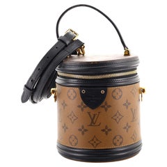 Louis Vuitton Paris LV Brown Monogram Cannes Women’s Crossbody Bucket Bag