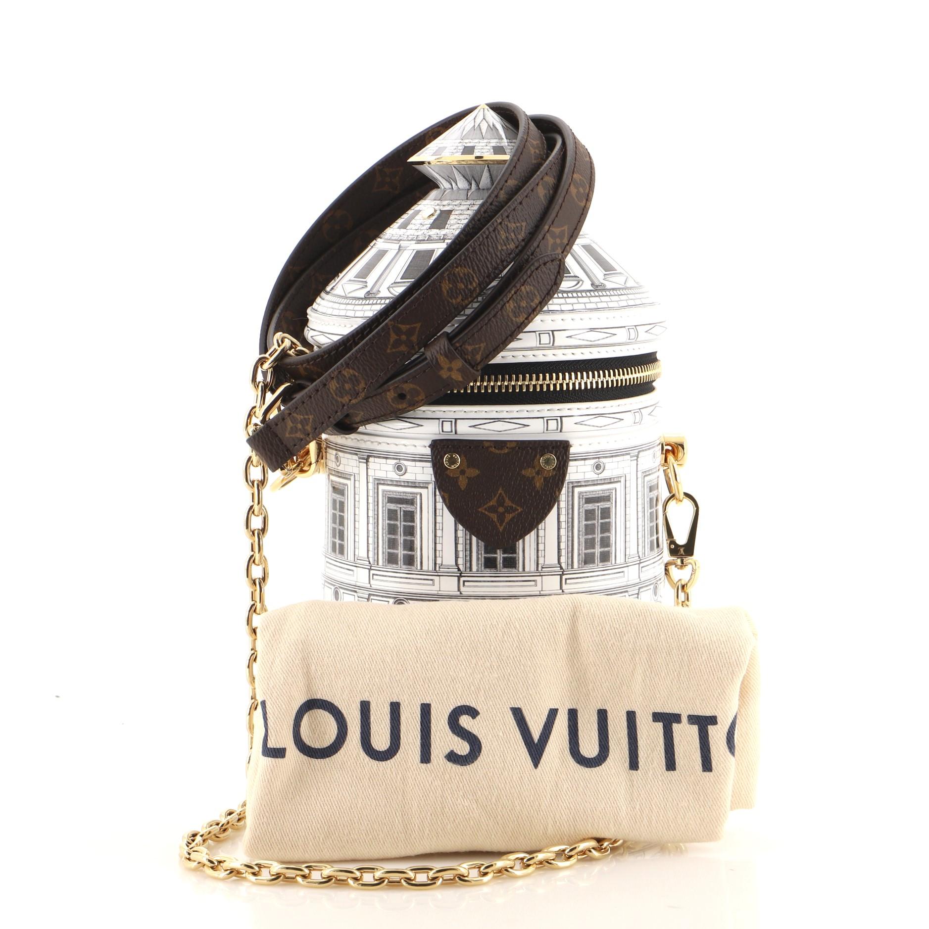 Louis Vuitton x Fornasetti Calfskin Architettura Noe MM Shoulder Bag, Louis Vuitton Handbags