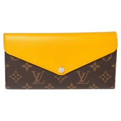 Louis Vuitton  Canvas and Epi Leather Marie-Lou Wallet
