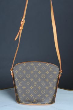 Louis Vuitton Canvas Drouot Crossbody Bag