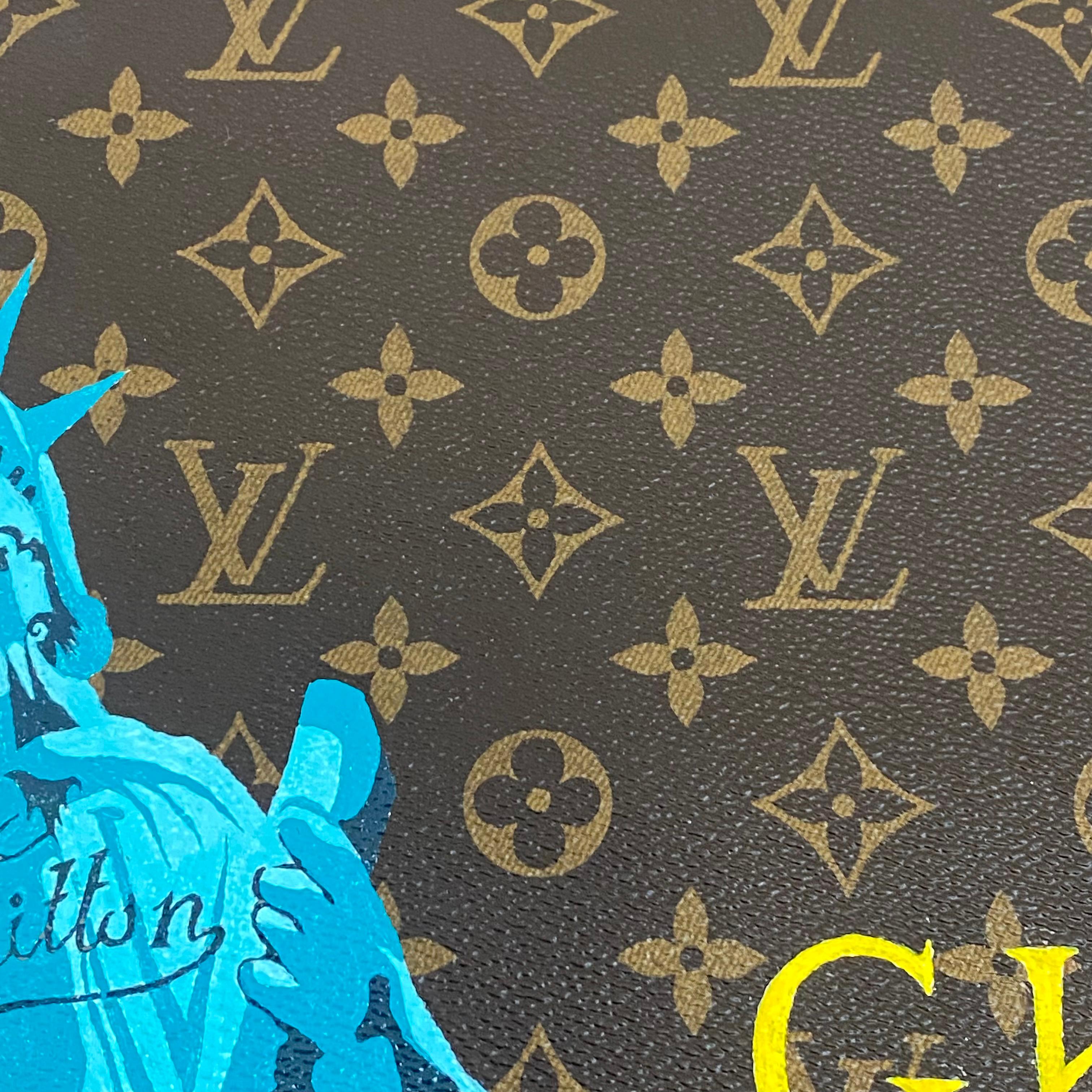 Louis Vuitton, Gemälde auf Leinwand, New York, 2021 im Angebot 4