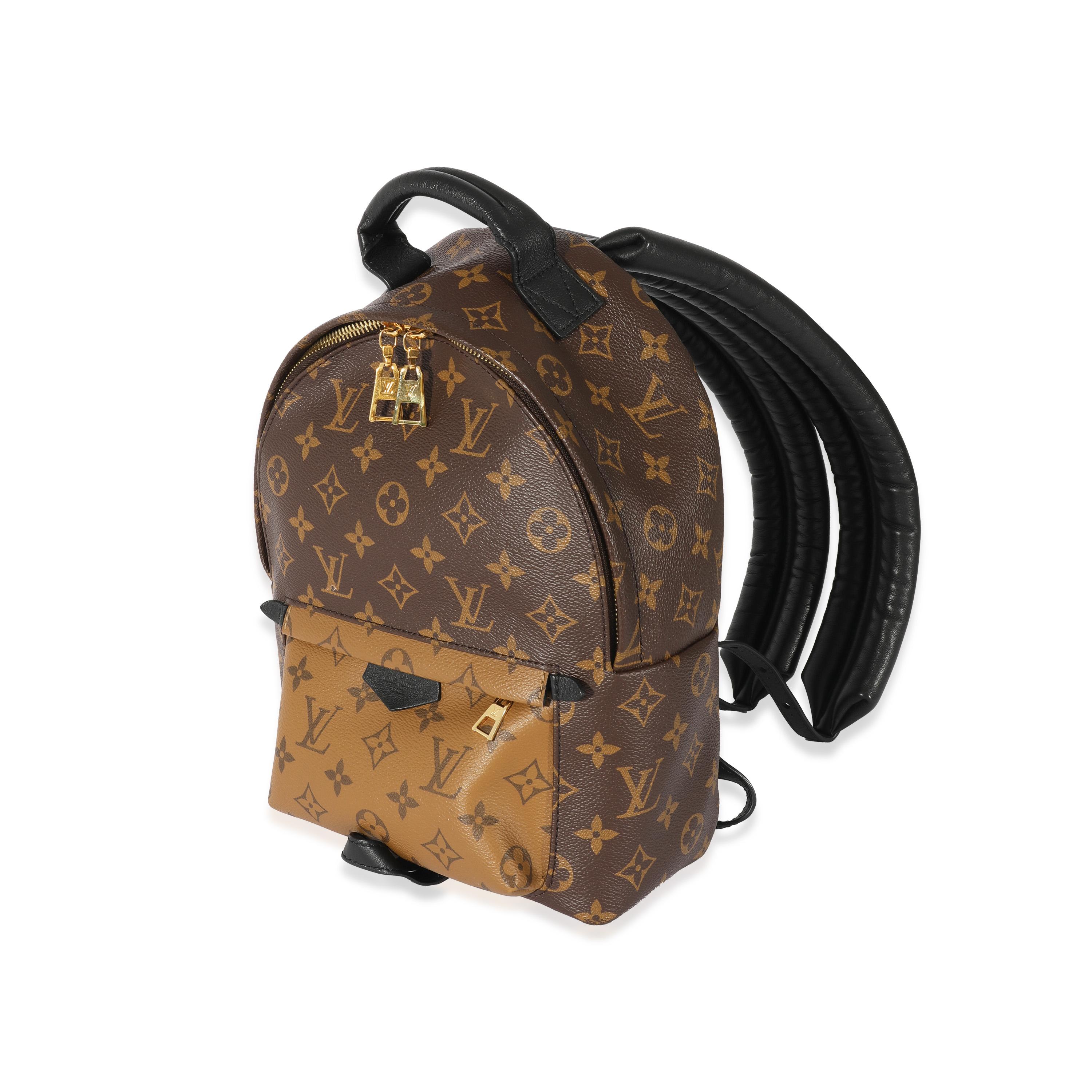 Louis Vuitton Canvas Reverse Monogram Palm Spring PM In Excellent Condition In New York, NY
