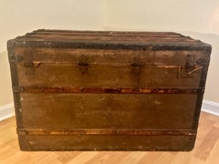 Louis Vuitton Canvas Steamer Trunk, circa 1880