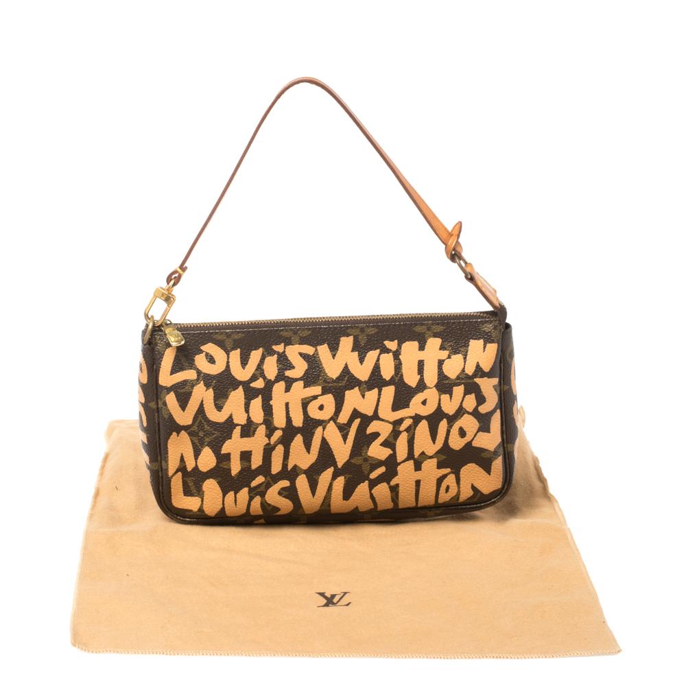 Louis Vuitton Canvas Stephen Sprouse Graffiti Pochette Accessoires 5