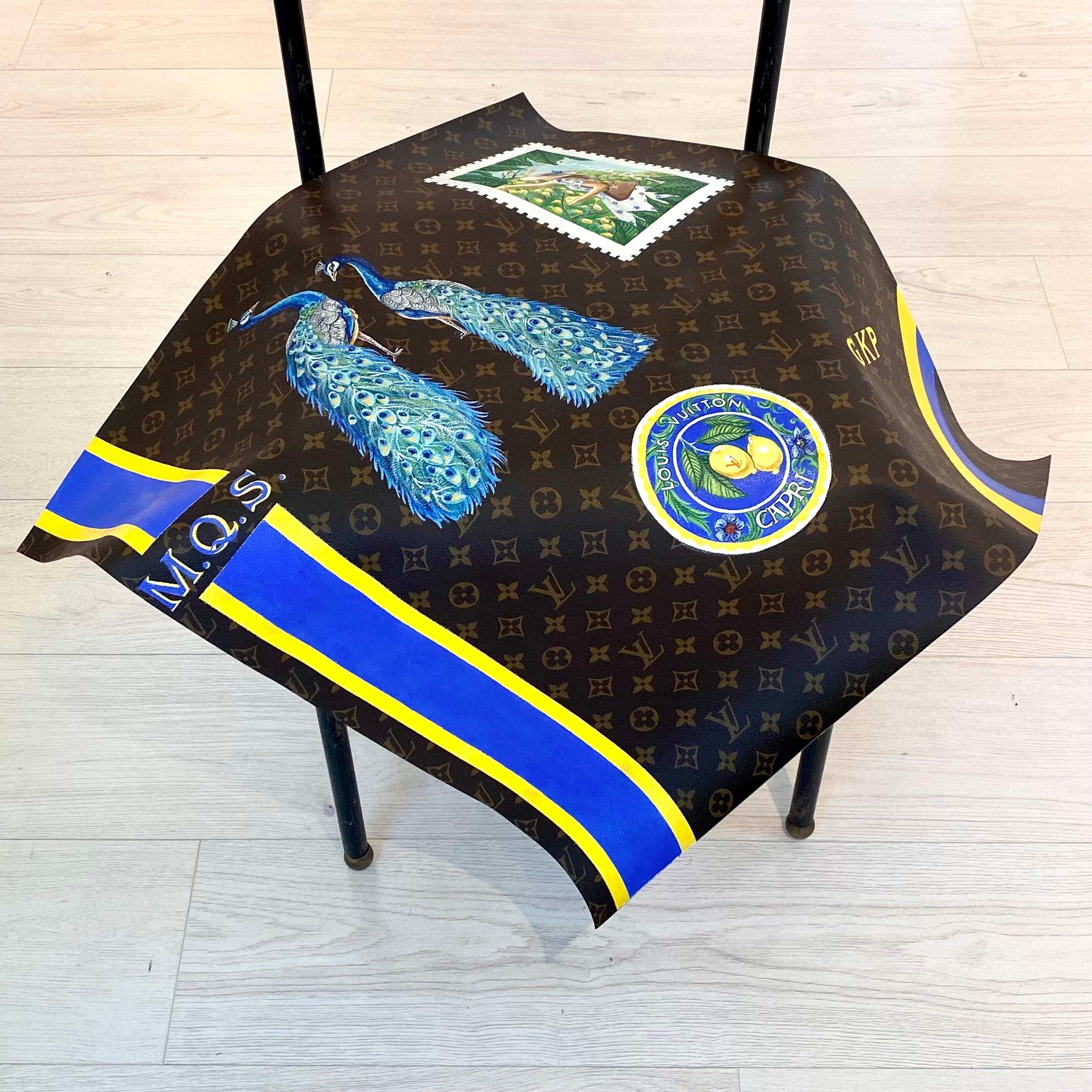 Louis Vuitton Capri Leinwandgemälde, 2021 im Angebot 6