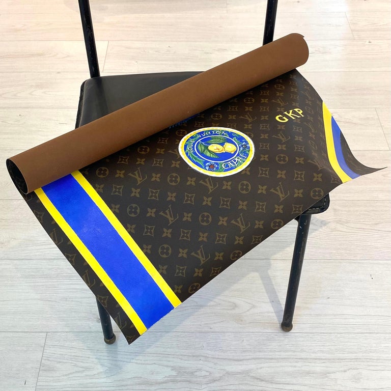 Louis Vuitton Capri Canvas Painting, 2021 For Sale at 1stDibs