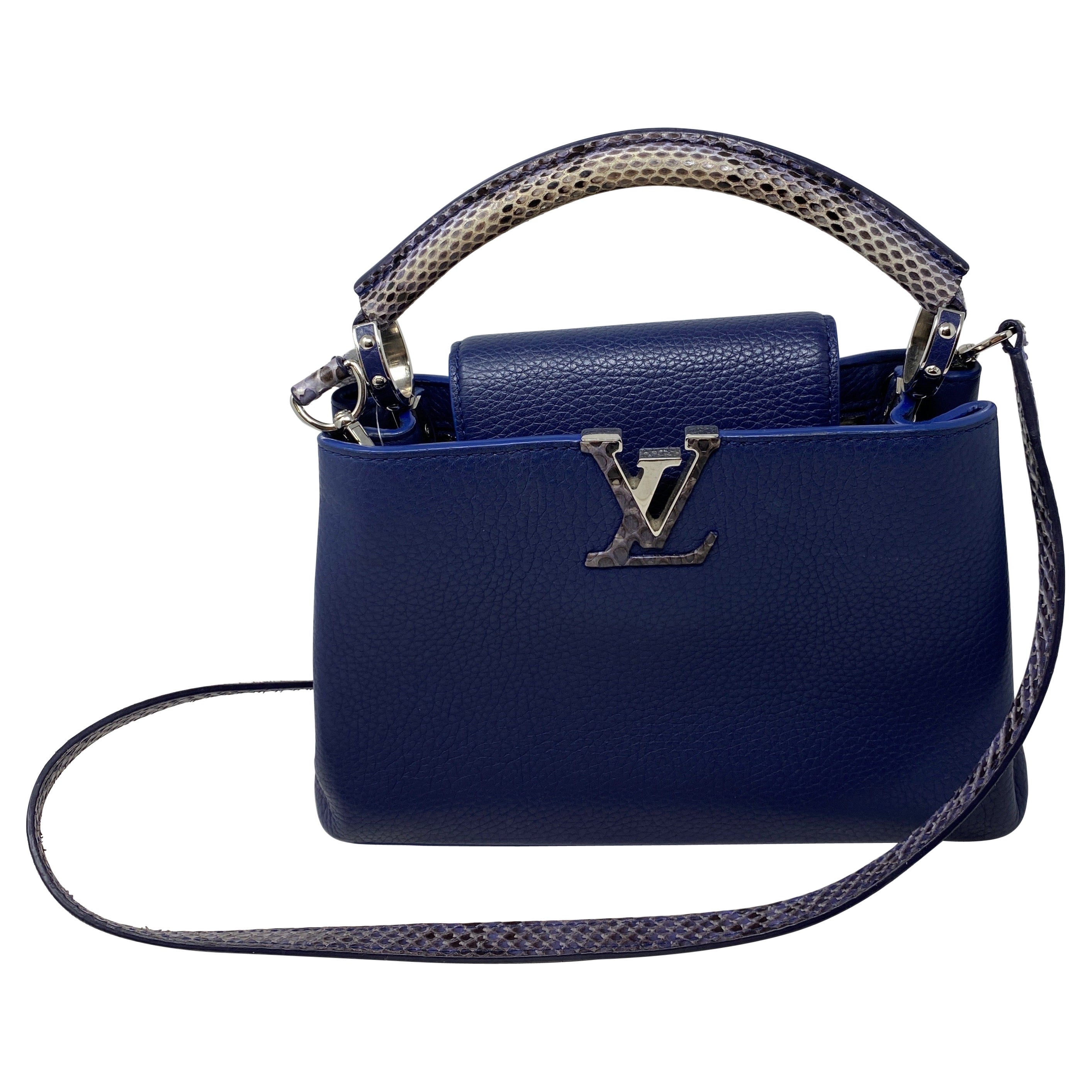 Louis Vuitton Capucine Python Bag