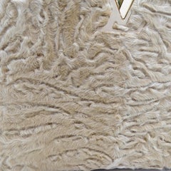 Louis Vuitton Capucines Astrakhan Fur Handbag