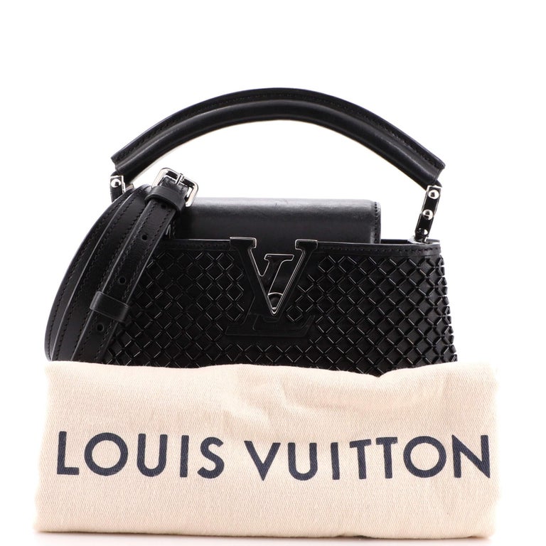 Louis Vuitton Capucines Bag Beaded Leather BB at 1stDibs