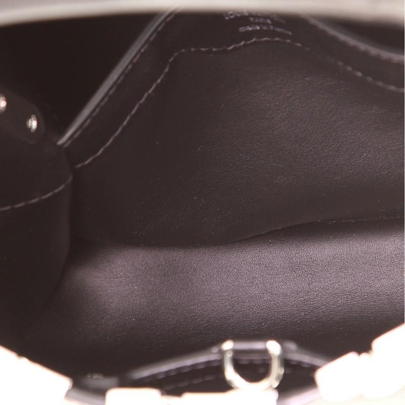 Louis Vuitton Capucines Bag Crystal Embellished Floral Edge Leather PM In Good Condition In NY, NY