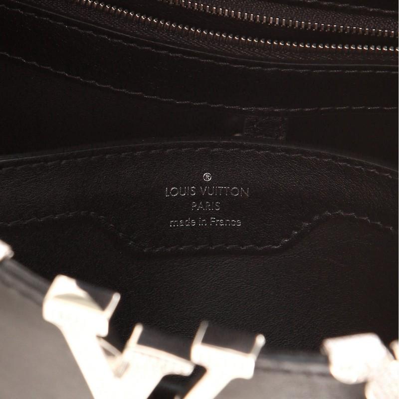 Louis Vuitton Capucines Bag Crystal Embellished Floral Edge Leather PM 2