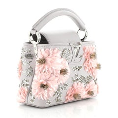 Louis Vuitton Capucines Bag Embellished Leather Mini