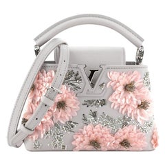 Louis Vuitton Capucines Bag Embellished Leather Mini
