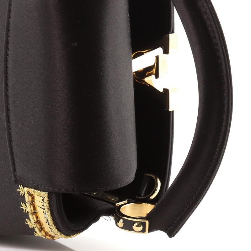 Louis Vuitton  Capucines Bag Embellished Satin Mini 3