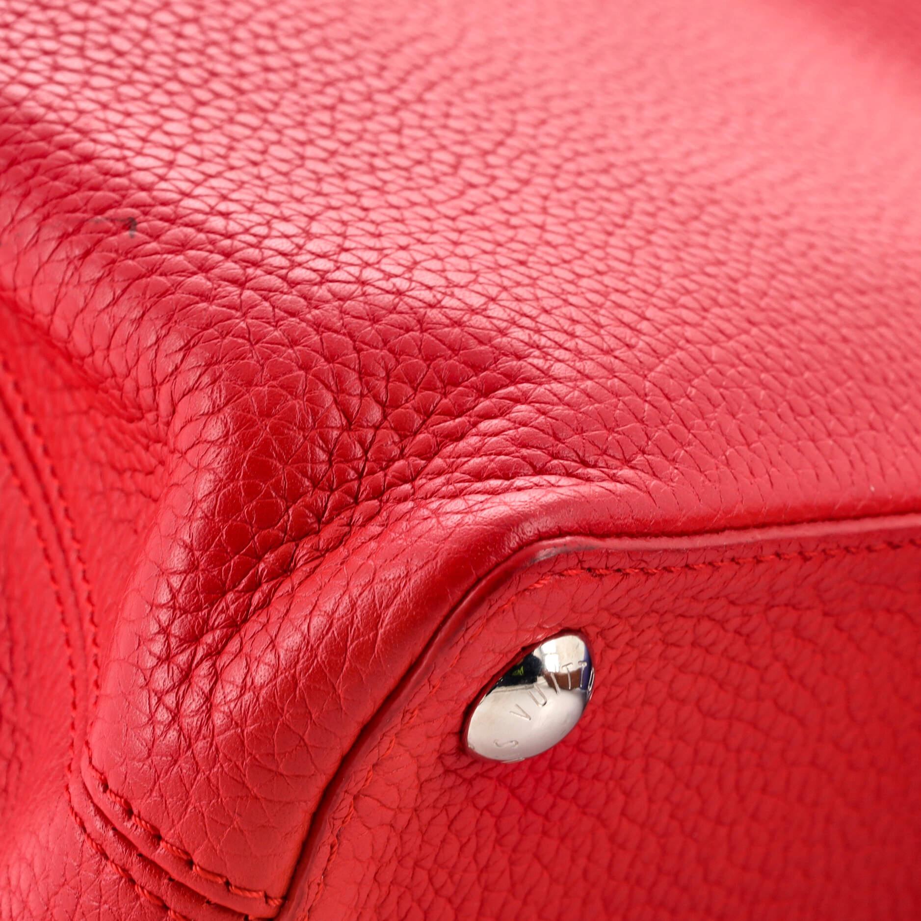 Louis Vuitton Capucines Bag Leather BB 2