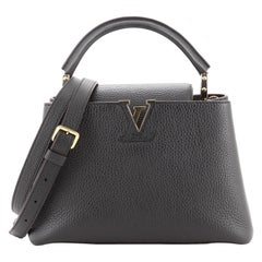 Louis Vuitton Capucines BB 1854 Embroidered Ecru white/Taupe Brown in  Calfskin with Gold-tone - US