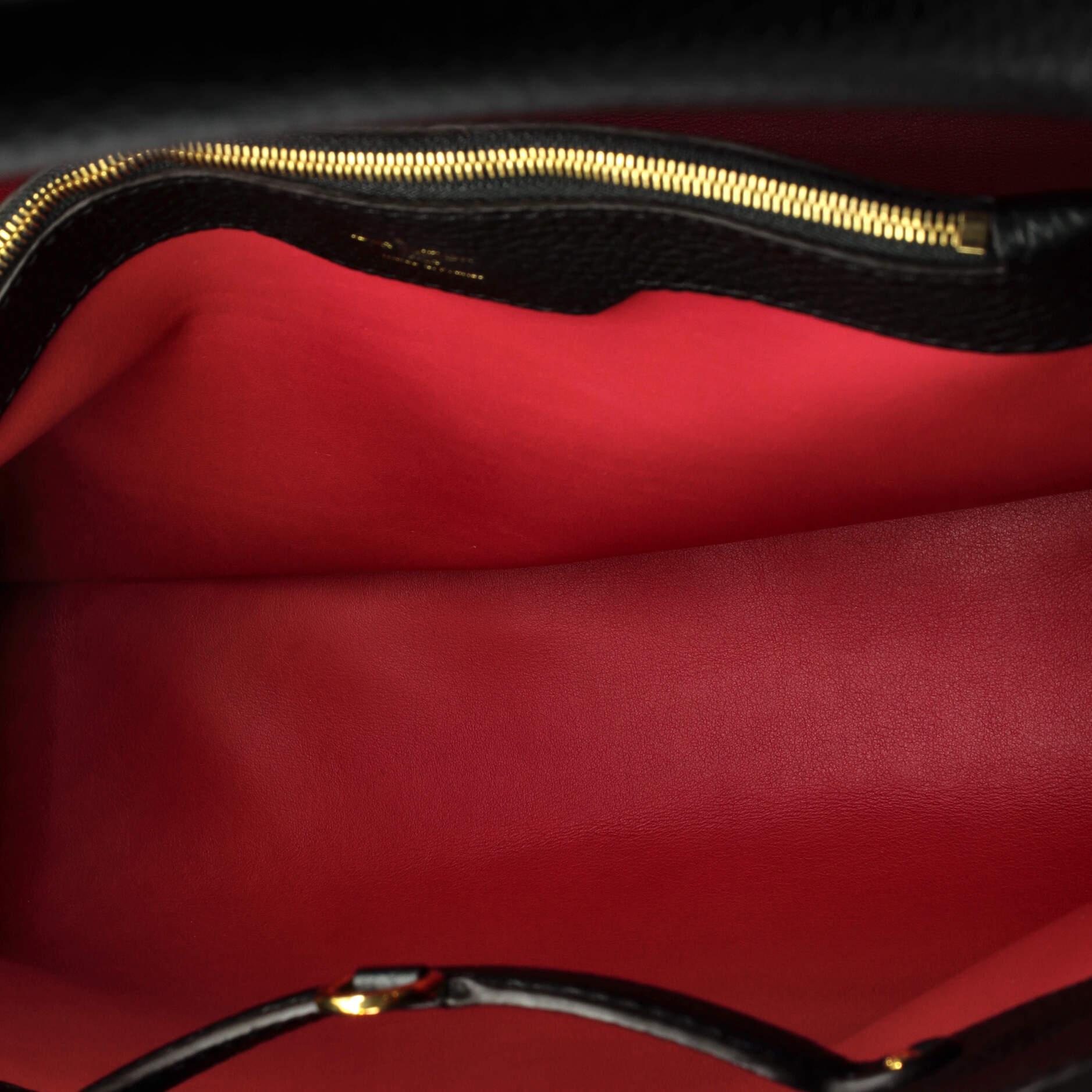 Women's Louis Vuitton Capucines Bag Leather GM