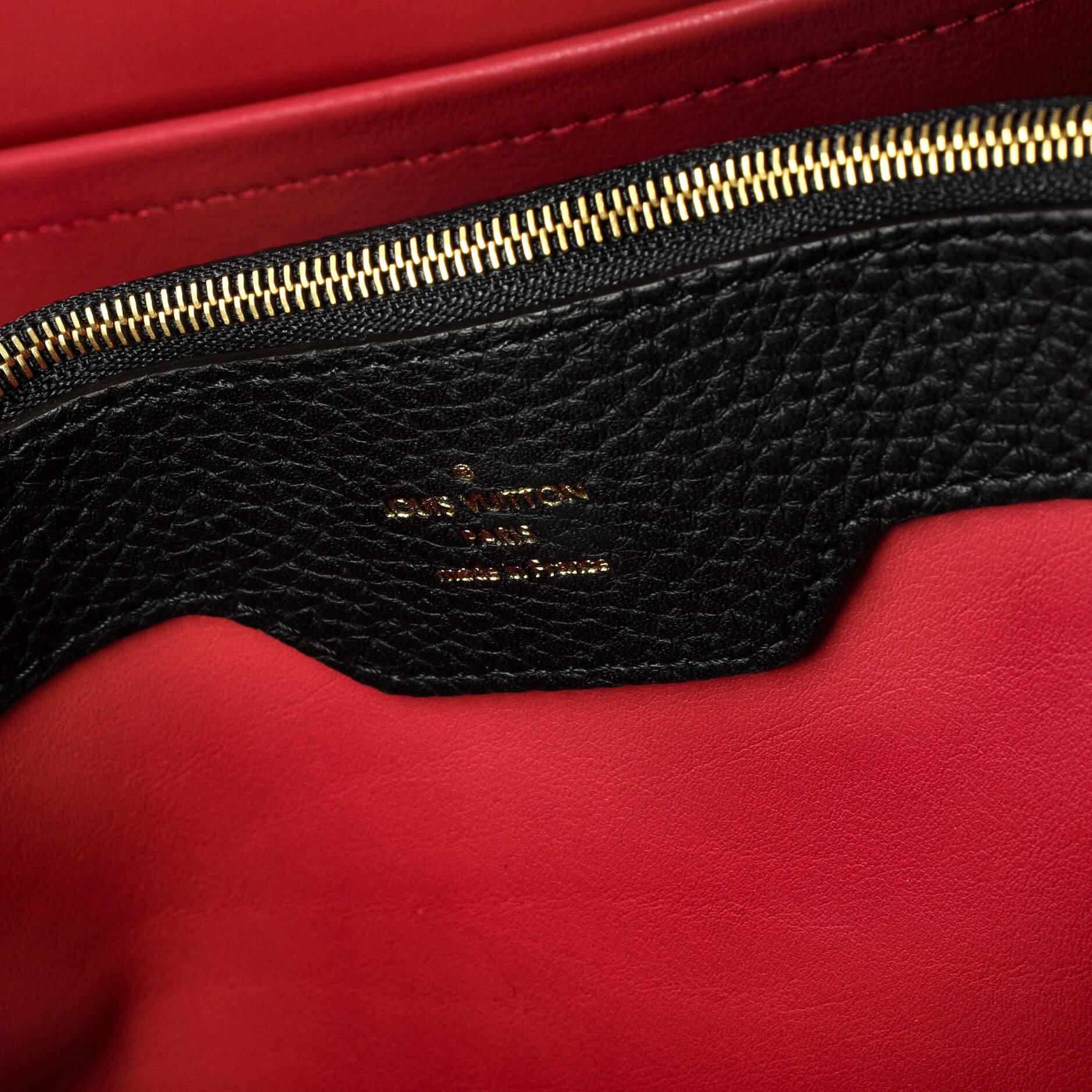 Louis Vuitton Capucines Bag Leather GM 1