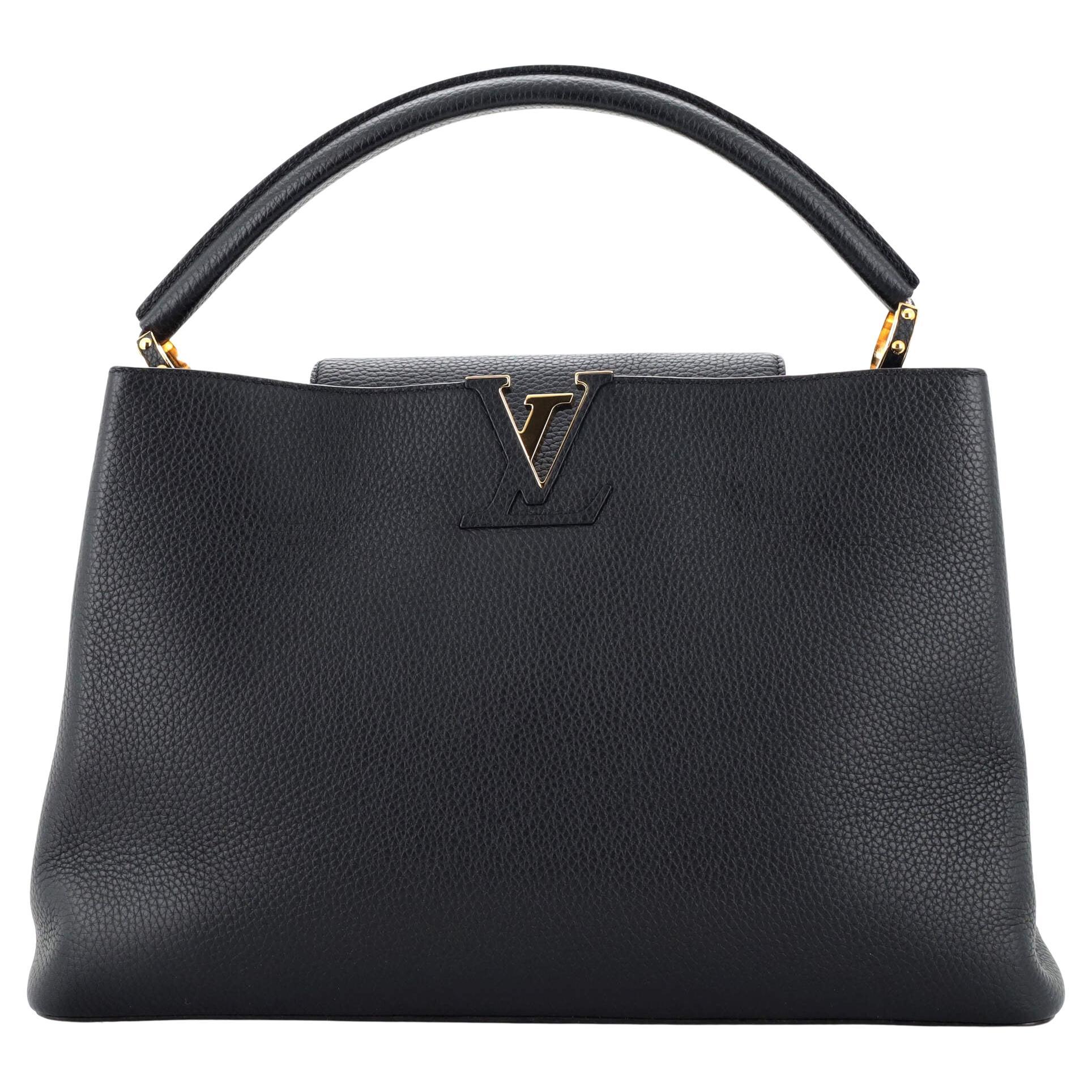 Louis Vuitton Capucines BB Black Snakeskin Handle Bag, ENTIRE Designer Bag  Collection Video