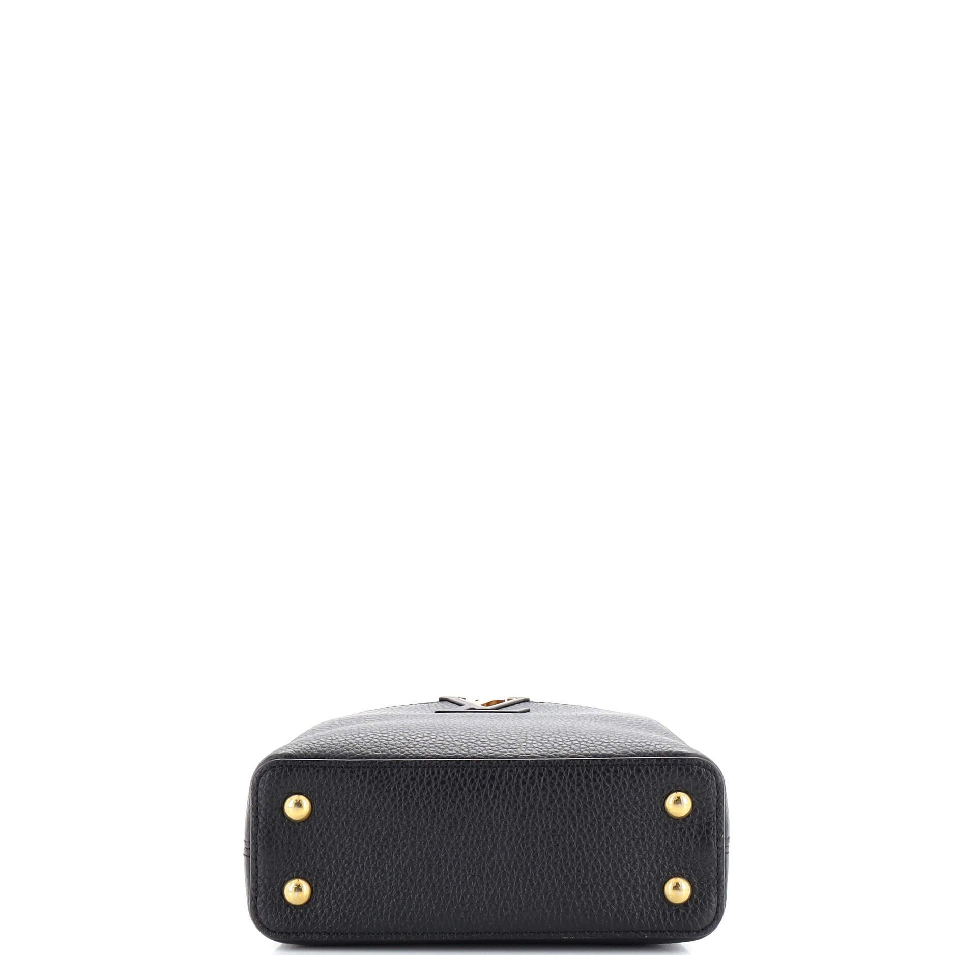 Women's Louis Vuitton Capucines Bag Leather Mini
