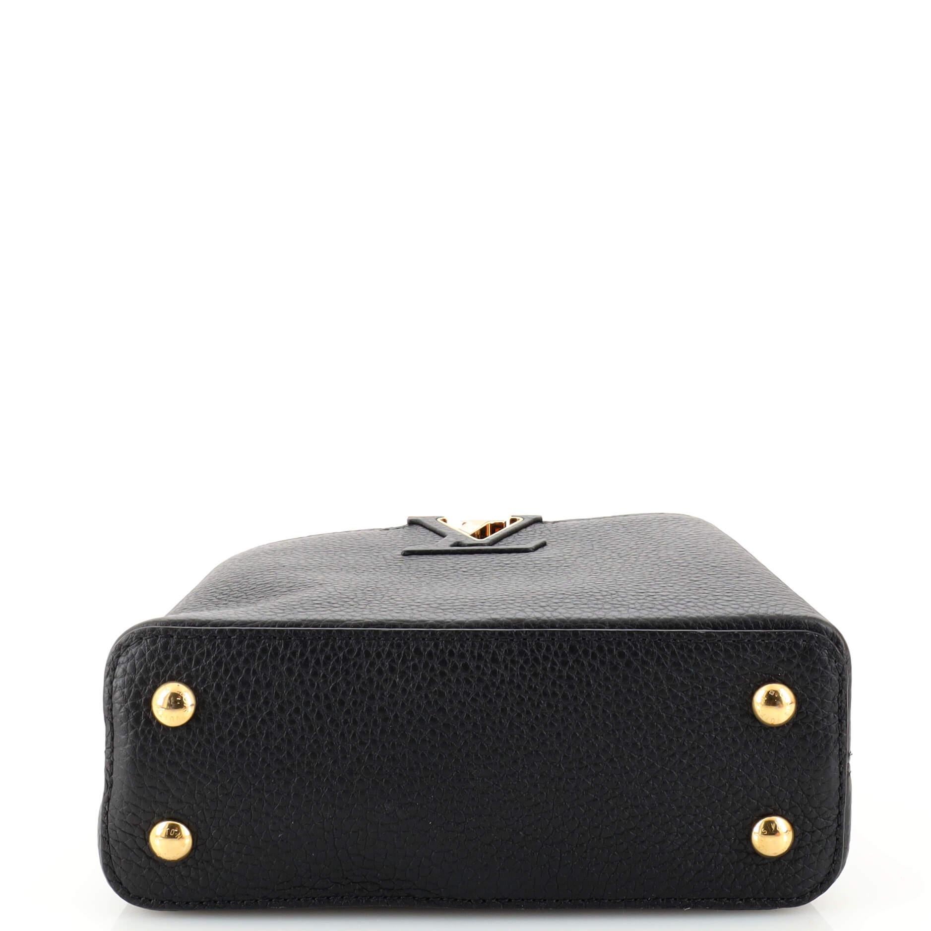 Louis Vuitton Capucines Bag Leather Mini 1
