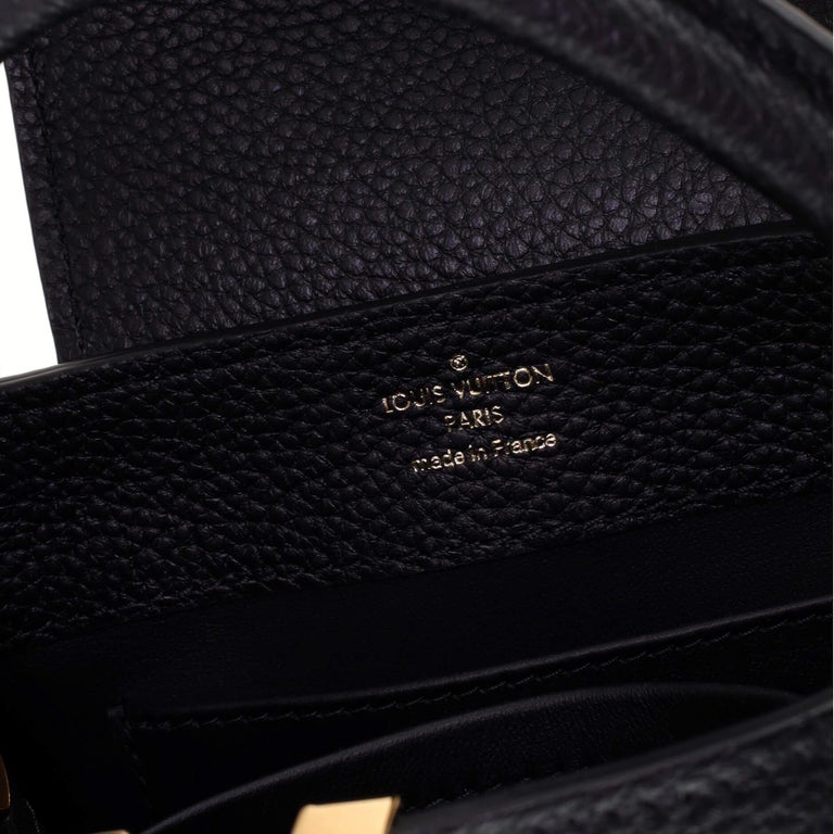 Louis Vuitton Capucines Bag Leather Mini For Sale 3