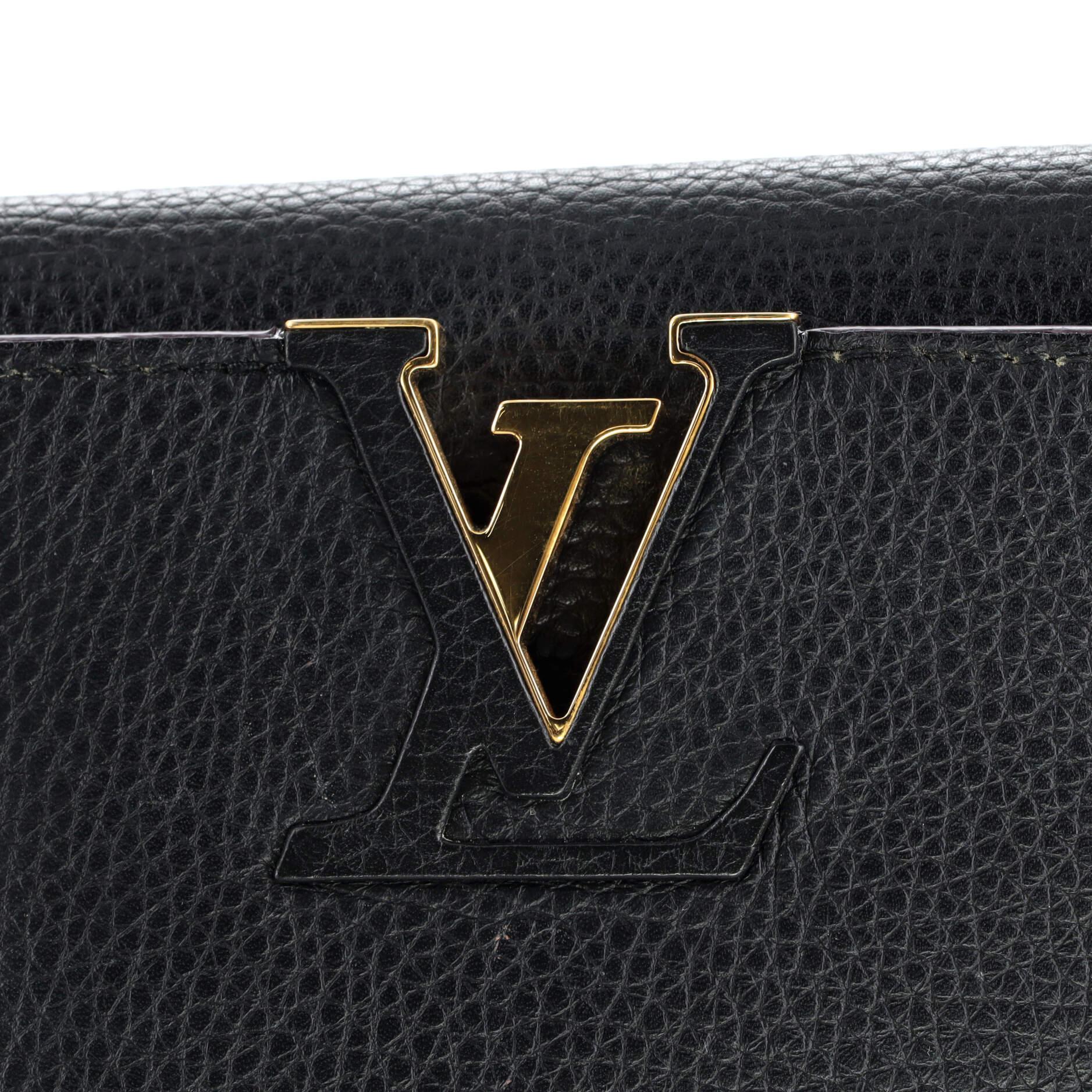 Louis Vuitton Capucines Bag Leather MM 6