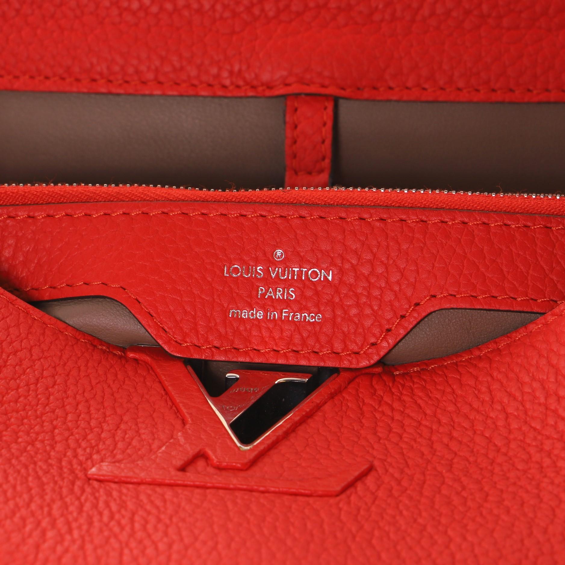Louis Vuitton Capucines Tasche aus Leder MM 2