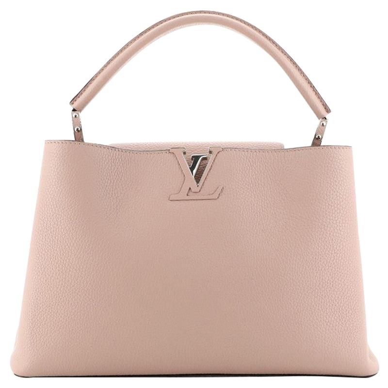 Louis Vuitton Capucines Bag Leather MM