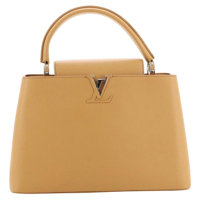 Louis Vuitton Capucines Bag Leather MM