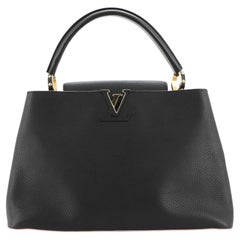 Louis Vuitton Capucines Bag Leather MM