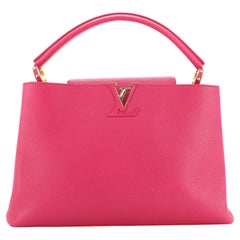 Louis Vuitton Capucines Bag Leather MM