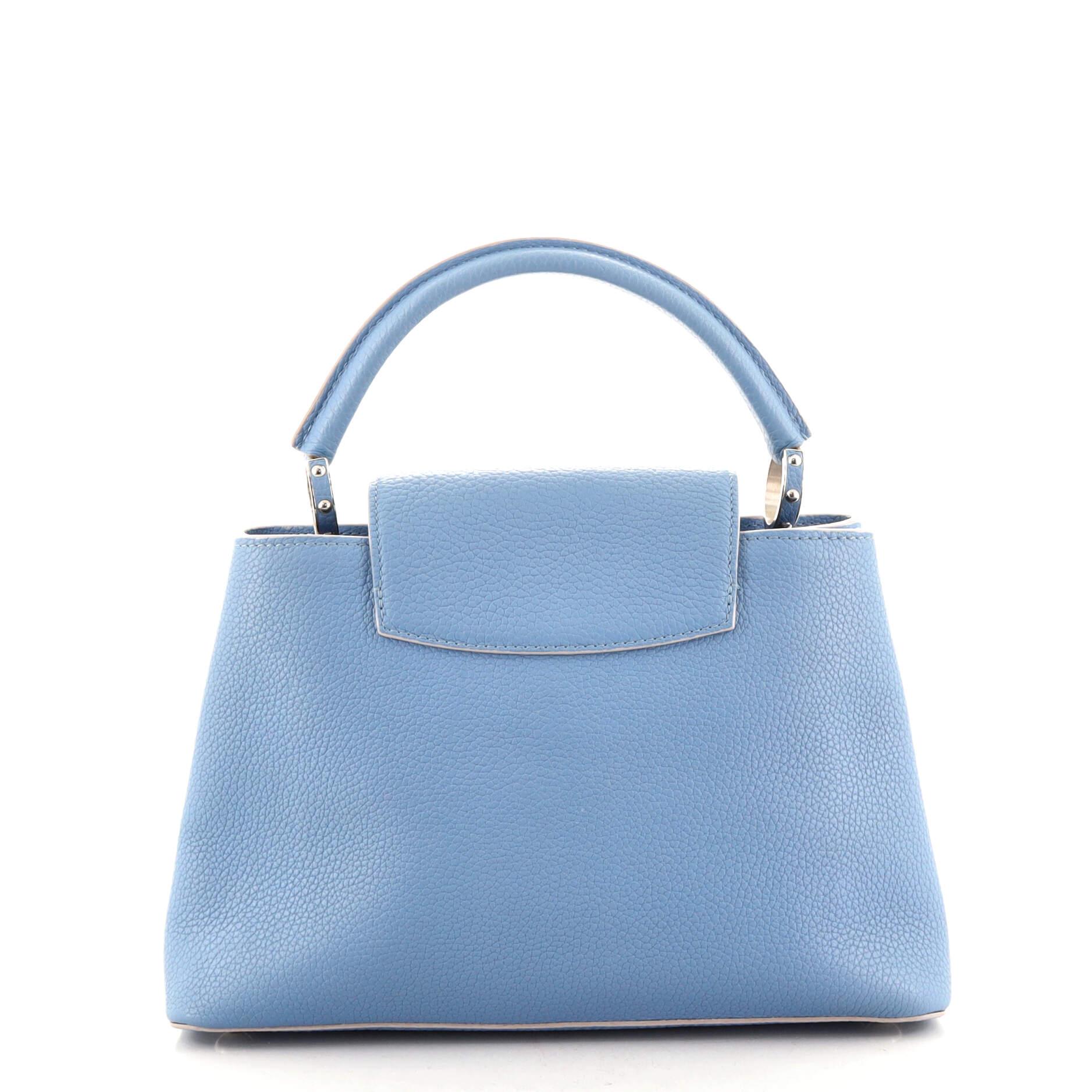 Louis Vuitton Capucines Bag Leather PM In Good Condition In NY, NY
