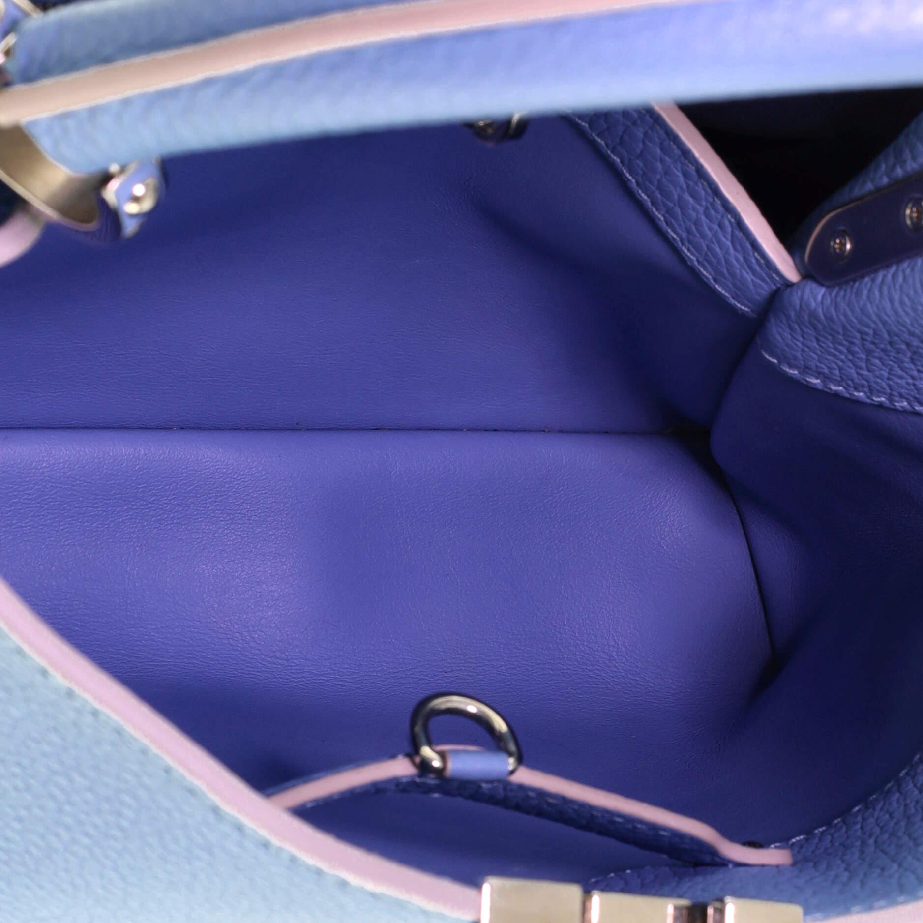 Louis Vuitton Capucines Bag Leather PM 1