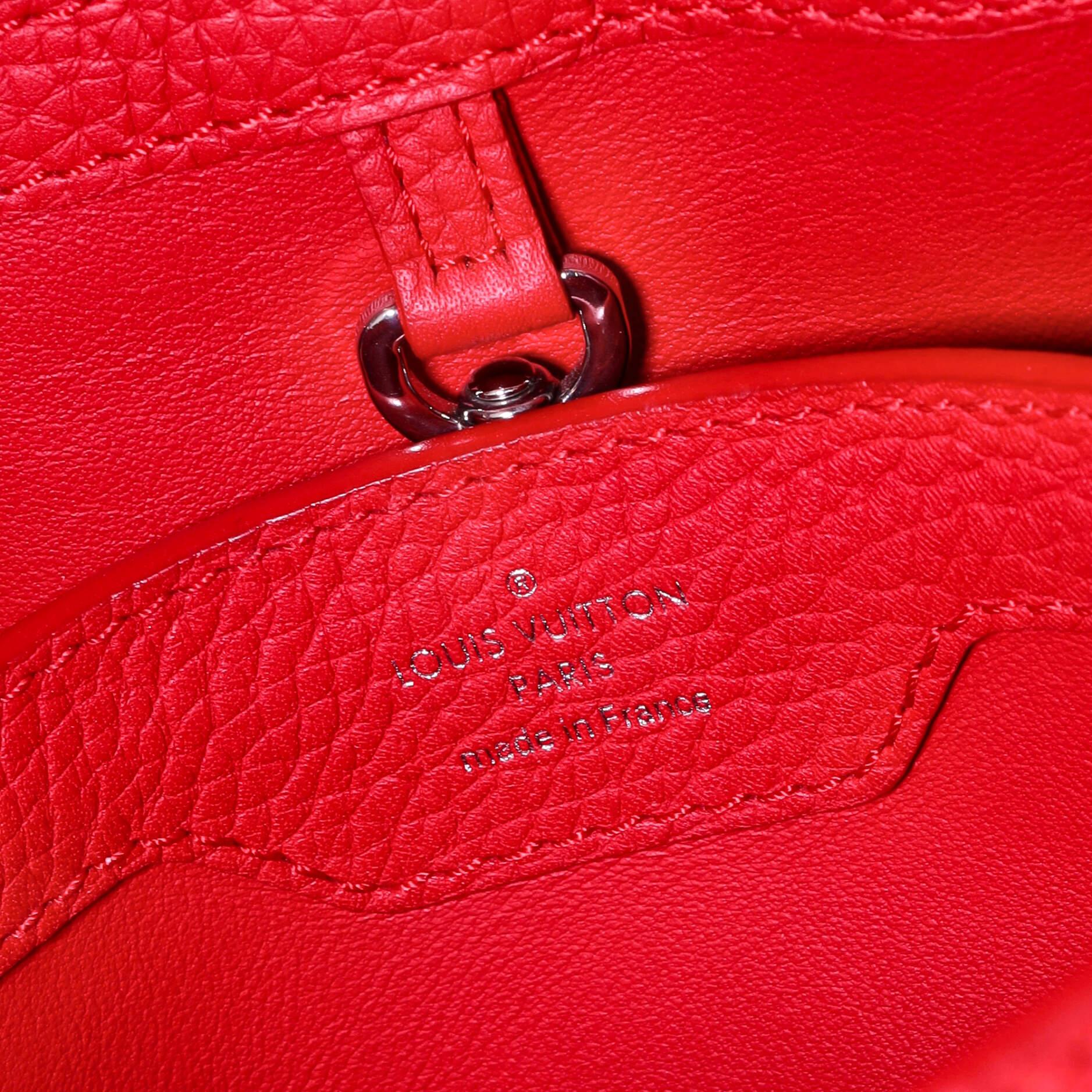 Louis Vuitton Capucines Bag Leather PM 1