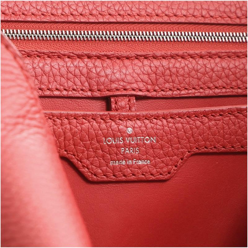Louis Vuitton Capucines Bag Leather PM 4