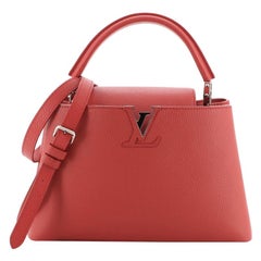 Louis Vuitton Capucines Bag Leather PM