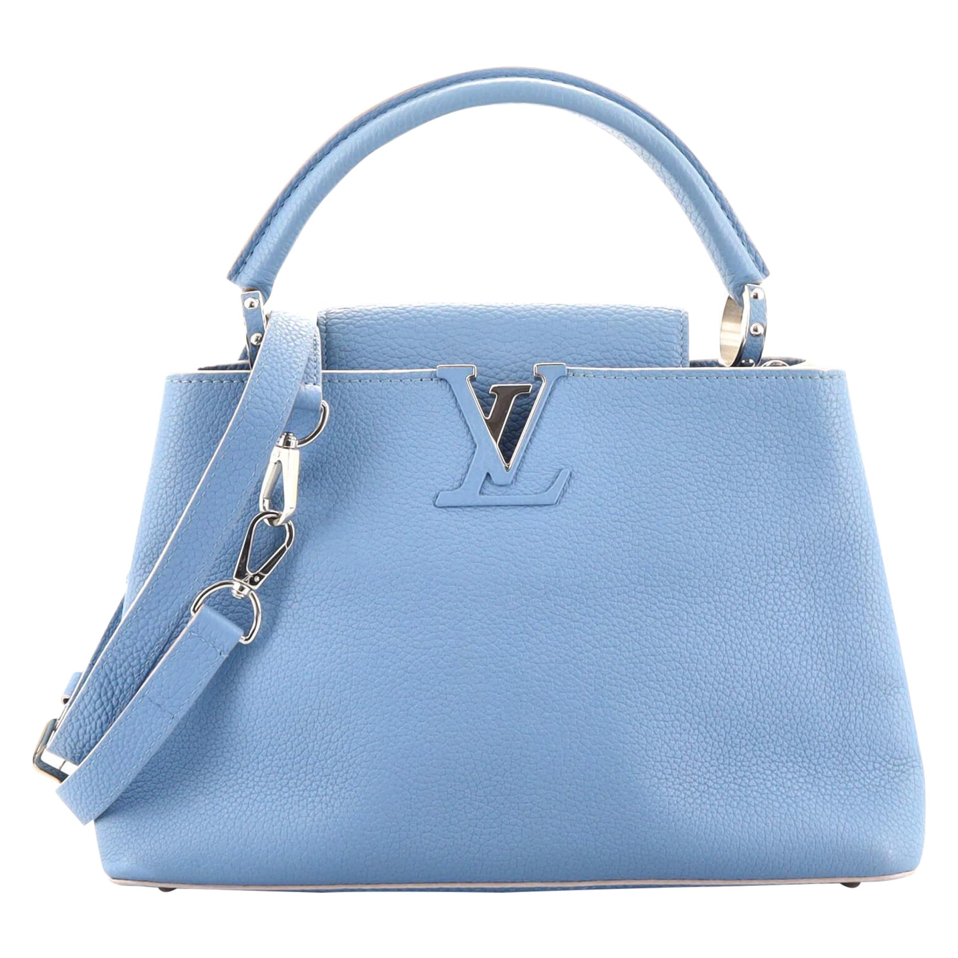 Louis Vuitton - Sac Capucines en cuir PM