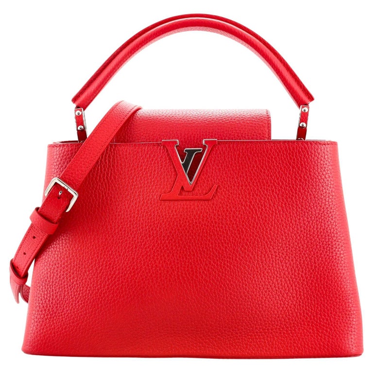 Louis Vuitton - PM Capuchin bag Red Leather ref.1015974 - Joli Closet