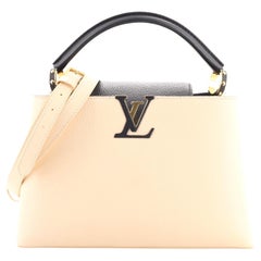 Louis Vuitton Capucines-Tasche aus Leder PM