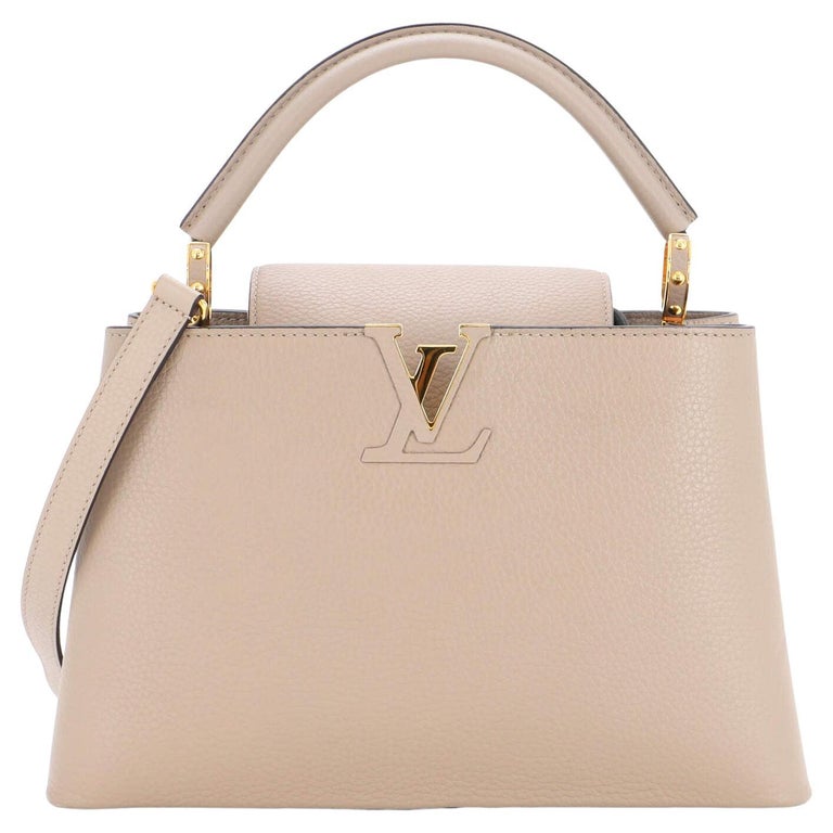 Louis Vuitton Capucines Handbag Leather PM