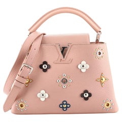 Louis Vuitton Capucines Bag Leather with Embellished Detail BB