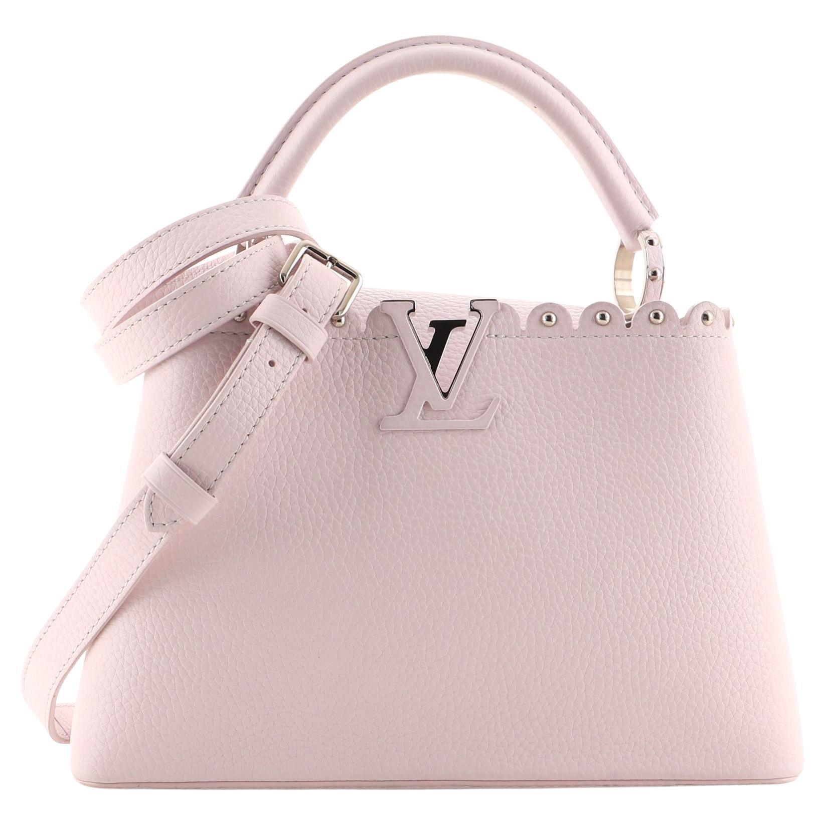 Louis Vuitton Capucines Bag Leather with Embellished Detail BB