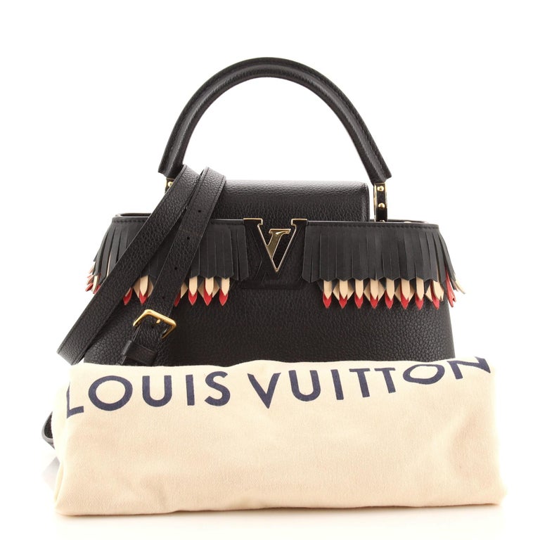 Louis Vuitton Leather Exterior Fringe Bags & Handbags for Women