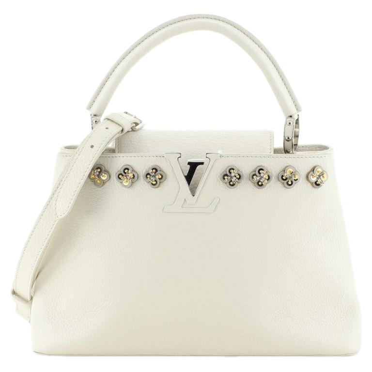 Louis Vuitton Capucines Bag Limited Edition Hanami Applique Leather PM at  1stDibs | louis vuitton limited edition capucines